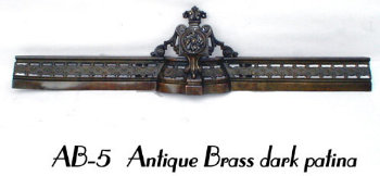 Antique Brass Dark Patina