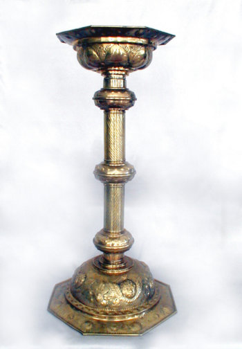 Mid 19th Century Flemish Baptismal Font