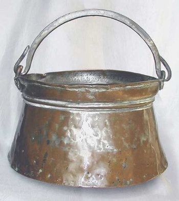 Hand Wrought Copper Pot