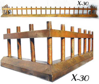 Antique fence style Fender
