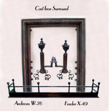 Cast Iron Surround c. 1860s
