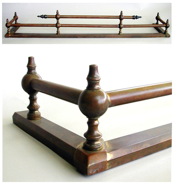 Reddish Brown Patina with corner and end caps