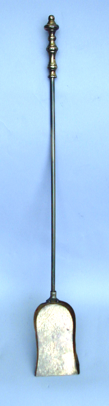 Antique Brass Fireplace Shovel