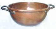 Large hand wrought, heavyweight Copper 'Chocolate pot'