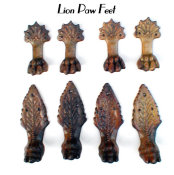 Lion Paw Feet