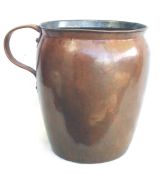 Antique hand wrought Copper Pitcher
