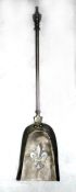 Antique Fireplace Shovel Fleur de Lys decoration
